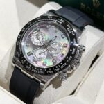 Rolex Replica Watches Daytona Mother Of Pearl And Moissanite Diamonds Dial 40mm