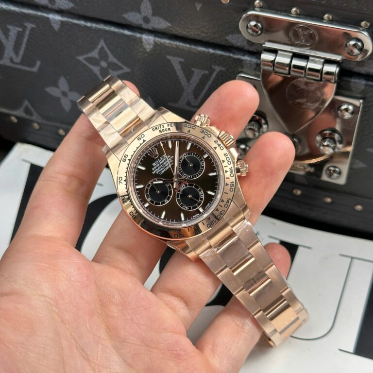 Rolex Cosmograph Daytona 126508 Clone Watches Chocolate Dial Oyster Strap THB Factory 40mm