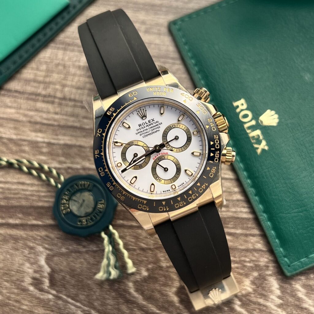 Rolex Cosmograph Daytona Replica Watch White Dial 40mm
