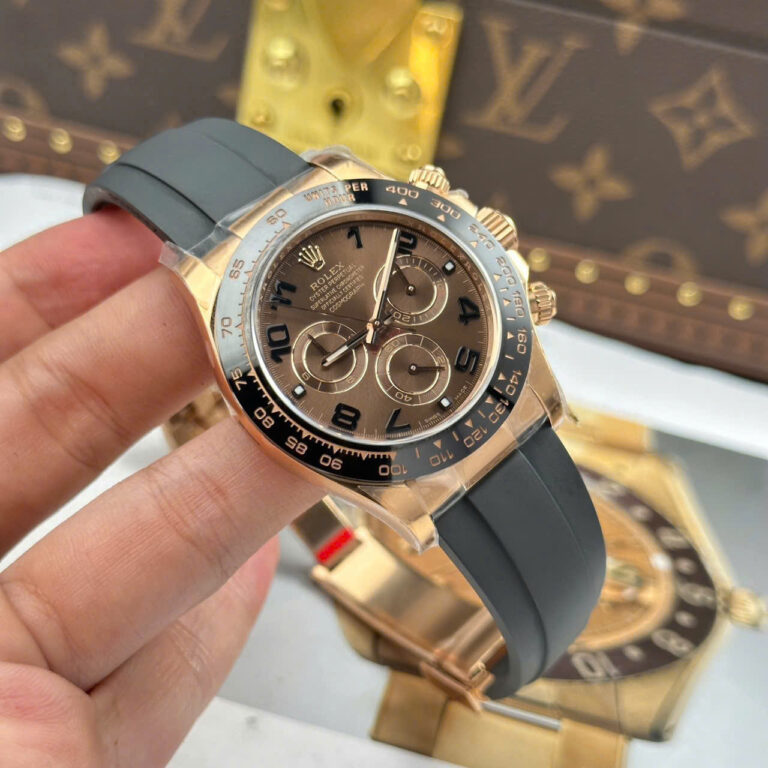 Rolex Daytona 116515LN Chocolate Dial Oysterflex Strap Clean Factory 40mm