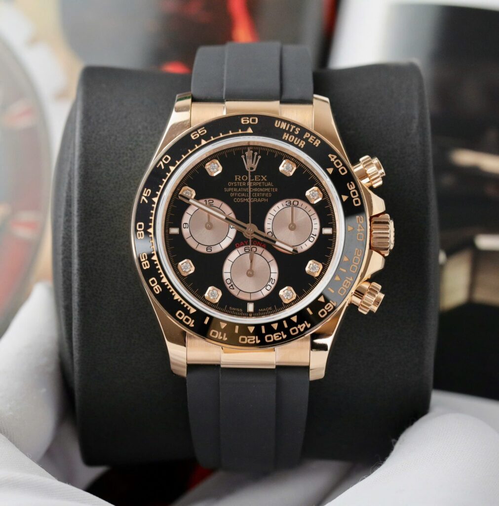Rolex Daytona 126515 Dial Black Custom Gold Wrapped 40mm