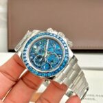 Rolex Daytona Arolla Challenge Blue Luxury Imitation Watches Dial Skeleton 40mm