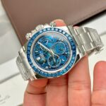 Rolex Daytona Arolla Challenge Blue Luxury Imitation Watches Dial Skeleton 40mm