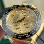 Rolex Daytona 116518LN Replica Watch Dial Yellow Champagne Clean Factory 40mm