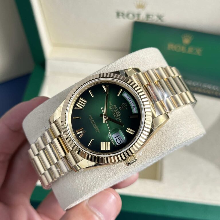 Rolex Day-date Greem Ombre Dial 228238 41mm
