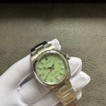 Rolex New Oyster Perpetual Pistachio Dial Reference 134300