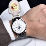 Patek Philippe Complications 5396G White Dial Leather Strap