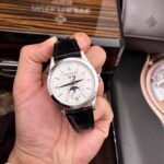 Patek Philippe Complications 5396G White Dial Leather Strap