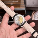Patek Philippe Complications 5396G White Dial Leather Strap