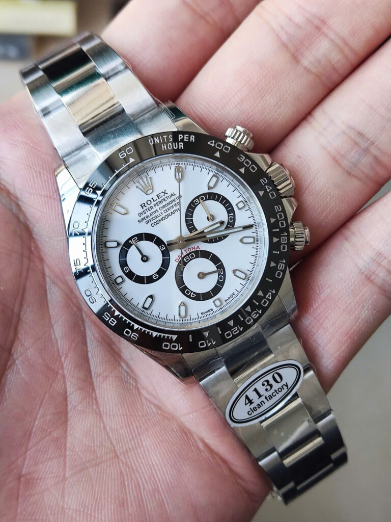 Rolex Panda Daytona 4130 DD Swiss Movement