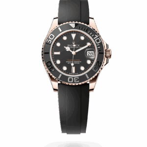 Rolex 37mm Yacht Master Oyster Flex Solid Gold
